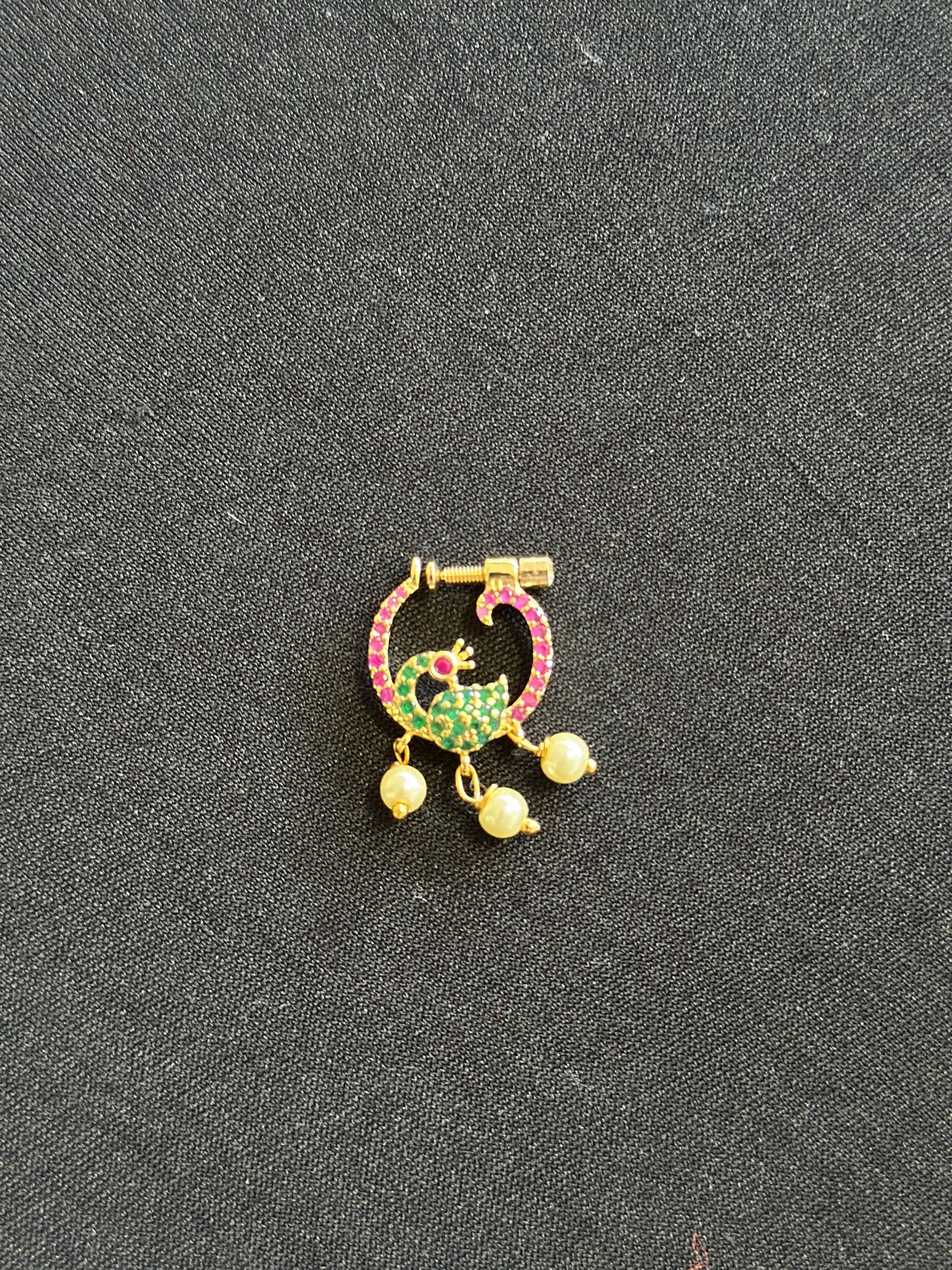 AD Nose Ring | Indian jewelry | Traditional jewelry
