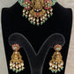 Antique Jadau Lakshmi Beads Choker Set | Traditional Indian Jewelry