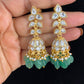 Jadau Kundan Jumkis | Traditional Indian Jewelry