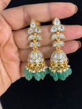 Jadau Kundan Jumkis | Traditional Indian Jewelry