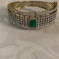 CZ Emerald Bracelet | Openable Bracelet | Indian Jewelry  | Gift Idea
