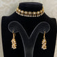 Kundan pearl Choker With Earrings | Indian Necklace In USA