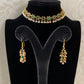 Kundan pearl Choker With Earrings | Indian Necklace In USA
