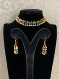Kundan pearl Choker With Earrings | Indian Necklace In USA
