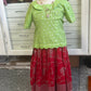 Brocade kids Lehanga | Traditional Langa Blouse