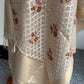 Cross Stitch Work Banaras Dupatta  | Party Wear Dupatta