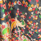 Floral Printed Black Dupatta | Party Wear Dupatta