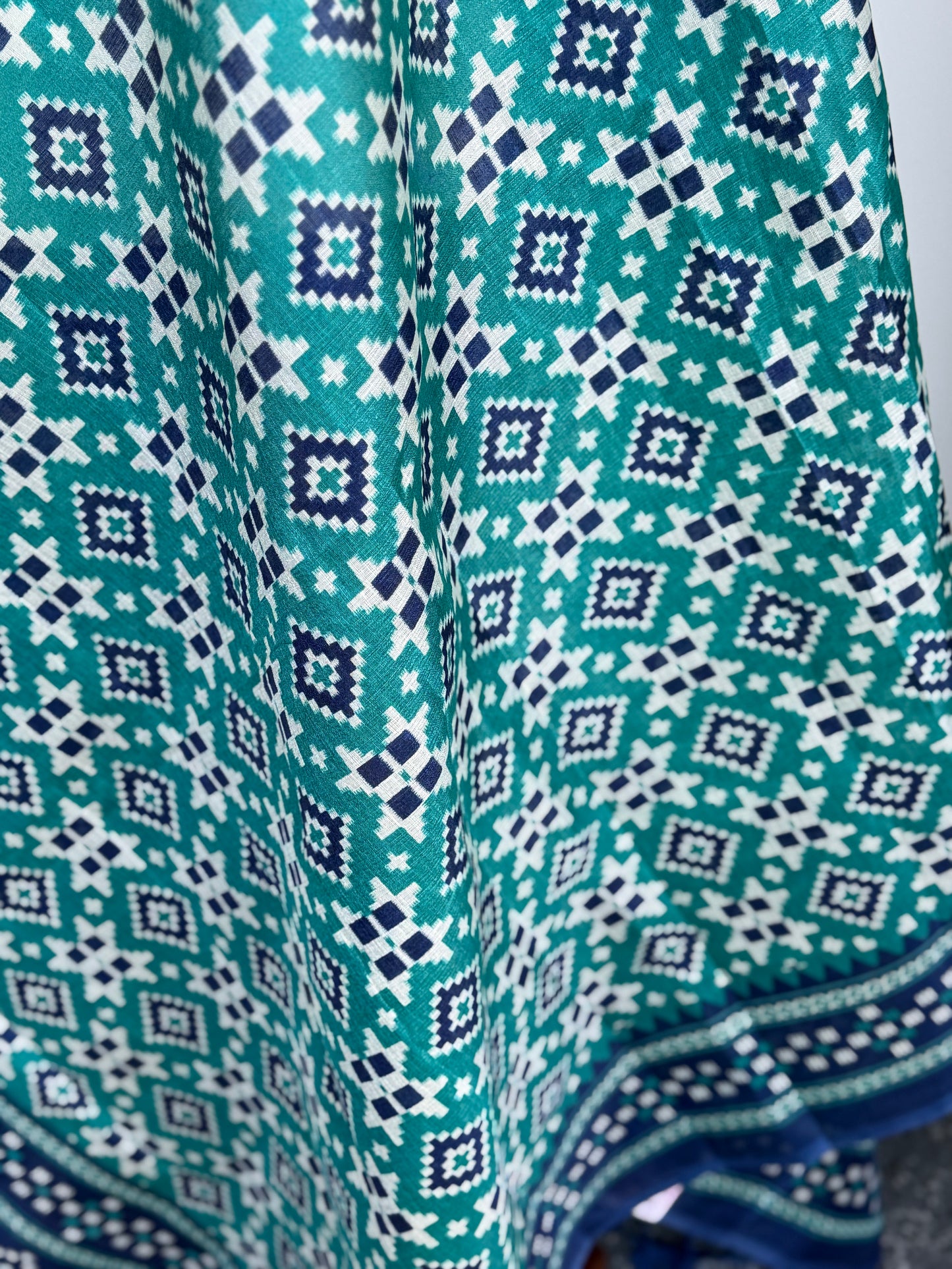 Ikat Printed Dupatta | Party Wear Dupatta