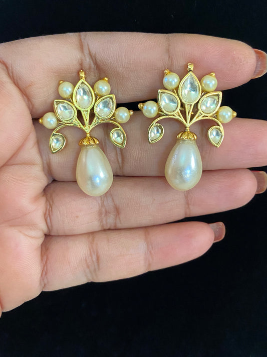 Ahmedabadi Kundan Earrings | Indian Earrings In USA