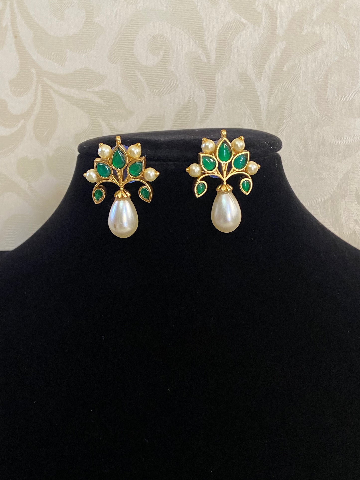 Ahmedabadi Kundan Earrings | Indian Earrings In USA