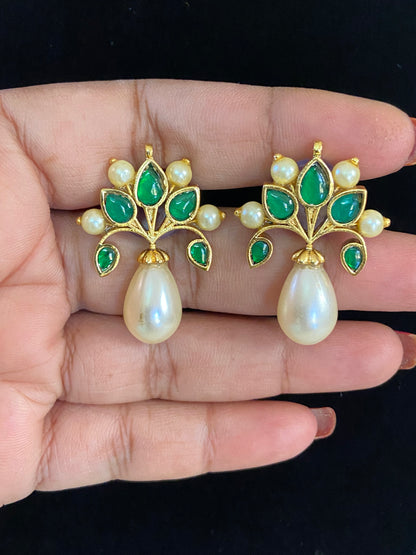 Ahmedabadi Kundan Earrings | Indian Earrings In USA