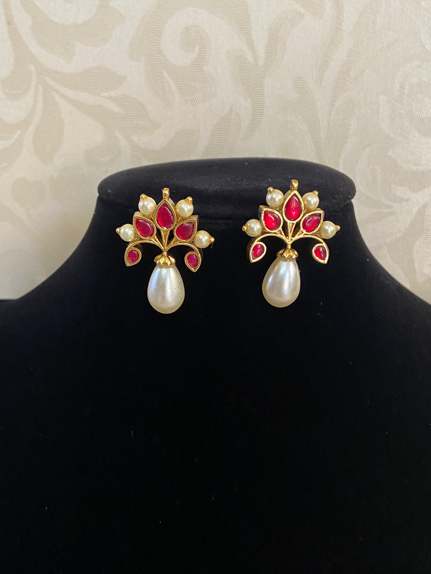 Ahmedabadi Kundan Earrings | Indian Earrings In USA