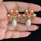 Ahmedabadi Kundan Earrings | Indian Earrings In USA