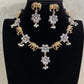 Statement dual tone Necklace Set | Latest Indian Jewelry In USA