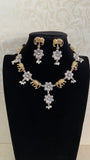 Statement dual tone Necklace Set | Latest Indian Jewelry In USA