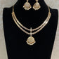 Traditional AD Real Kempu Necklace Set | Indian Jewelry In USA