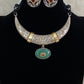 Oxidised Necklace With Studs | Latest Indian Jewelry In USA