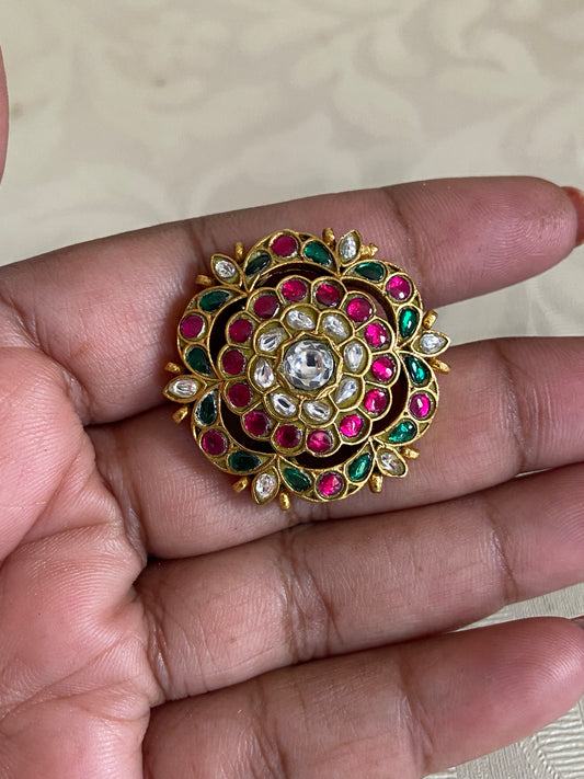 Jadau Kundan Finger Ring | Traditional Finger Ring