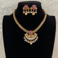 Kundan Pendant Antique Necklace Set | Traditional Indian Jewelry