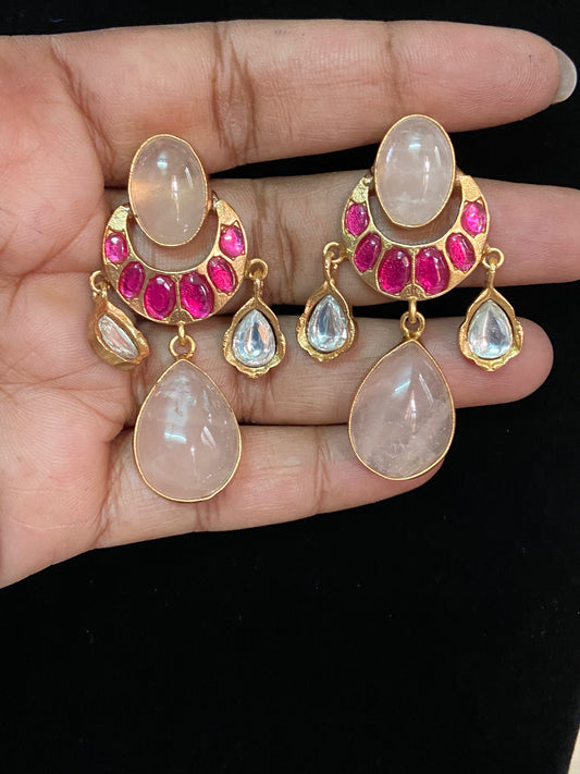 Precious Kundan Earrings | Latest Earrings