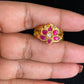 Antique Jadau Kundan Finger Ring |  Traditional Finger Ring