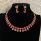 AD Coral Necklace With Earrings | Exclusive Necklace