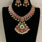 Jadau Kundan Necklace With Earrings | Traditional Necklace In USA | Gift Idea