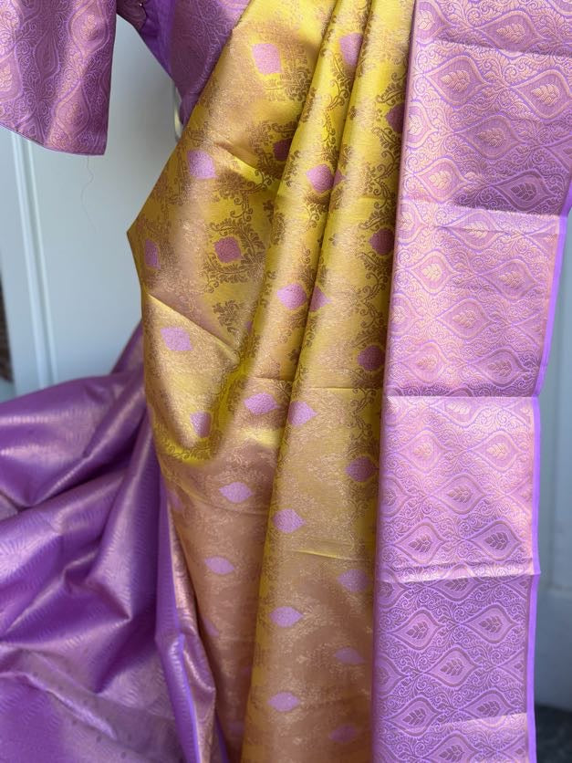 Kanchi Pattu Saree | Indian Traditional Kanjivaram Silk Saree | Bridal Saree