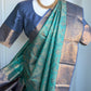 South Indian Kanjivaram Silk Saree | Kanjivaram Pattu Saree | Indian Traditional Saree