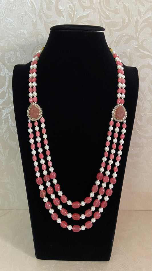 Beads Side Pendants Necklace | Indian Jewelry in USA