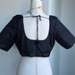 Cotton Silk Black Blouse | Saree Readymade Blouses in USA