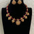 Antique Small Lakshmi Pendants Beads Mala | Traditional Beads Necklace