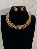 Antique Necklace With Studs | Traditional Indian Jewelry