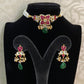 Ahamadabadi Kundan Choker Set | Handmade jewelry | Indian jewelry in USA