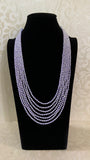 Swarovski Pearl & Beads Mala Necklace | Indian Beads Necklace