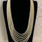 Swarovski Pearl & Beads Mala Necklace | Indian Beads Necklace