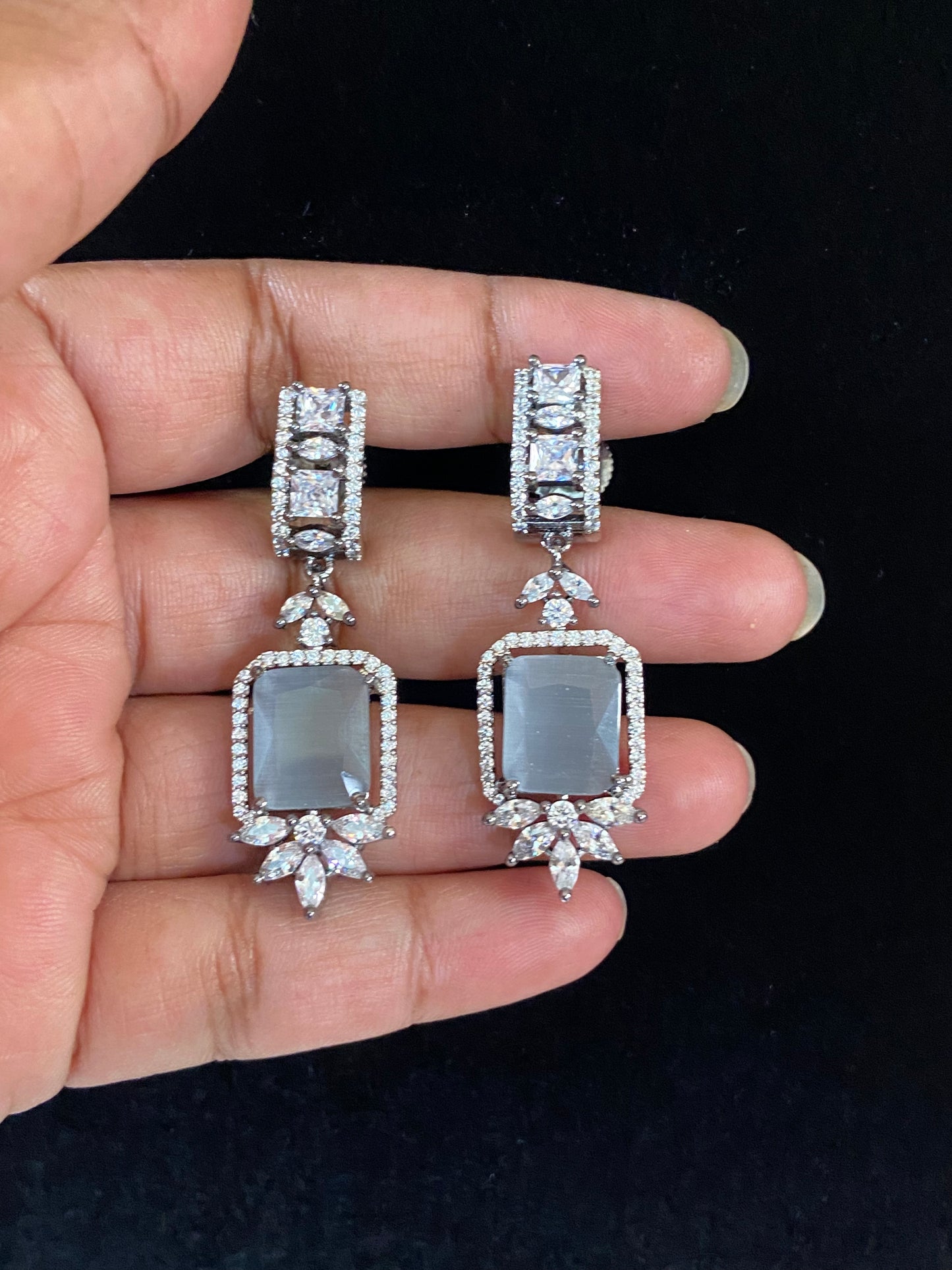 AD earrings | Victorian earrings