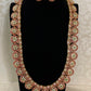 Kemp Bottu Mala Necklace With Earrings | Indian Traditional Necklace
