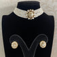 Polki Kundan Pendant Pearl Choker Set | Indian Jewelry In USA