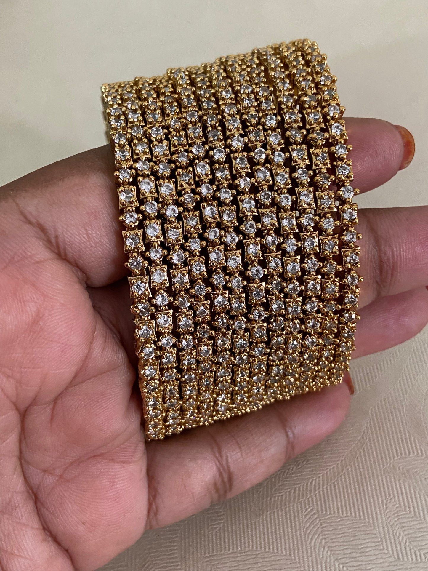 AD 12 Bangles Set | Traditional Indian Jewelry