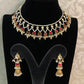 Ahamadabadi Kundan Choker Set | Handmade jewelry | Indian jewelry in USA