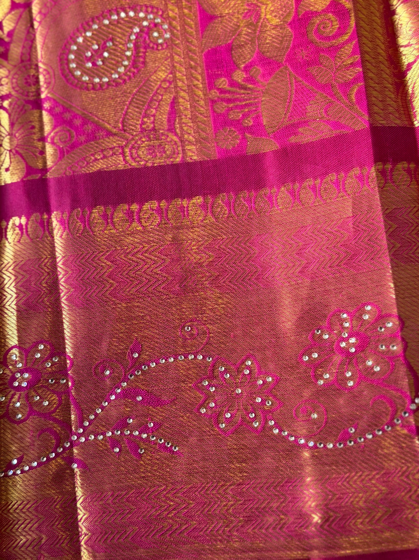 Pure Kanjivaram Pattu Saree | Indian Traditional Saree | Bridal Saree