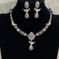 Oxidised Classic Kante Necklace Set | Indian Jewelry In USA