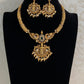Antique Lakshmi Pendant Kante Neklace Set | Traditional Temple Jewelry In USA