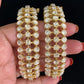 Premium Moissanite Polki Bridal Bangles |  Openable Indian Bangles