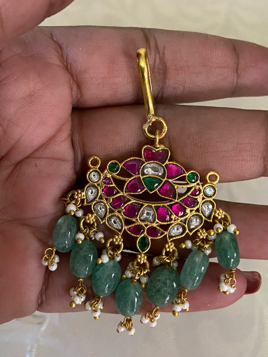 Jadau Kundan Maang Tikka | Traditional Maang Tikka | Gift Idea