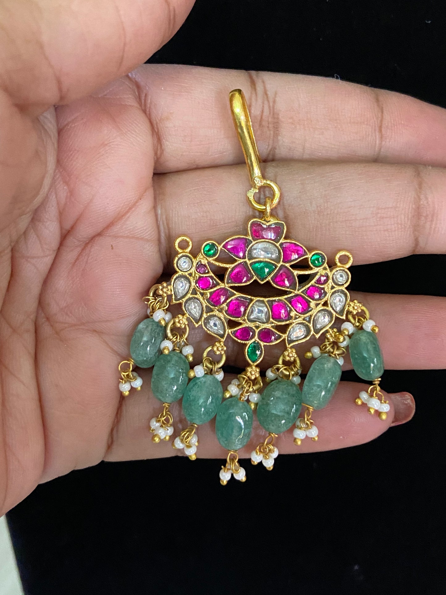 Jadau Kundan Maang Tikka | Traditional Maang Tikka | Gift Idea