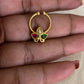 Jadau Kundan Septum Ring| Indian Nose Ring