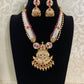 Antique Pearl & Kundan Necklace With Jumki Earrings | Indian Jewelry In USA