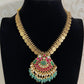 Kundan Pendant Kasula Necklace | Indian Traditional Jewlery In USA